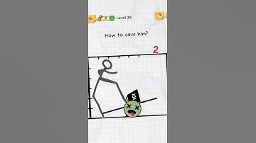 Draw2Save [39] - Help him to keep in standing position #games #satisfying