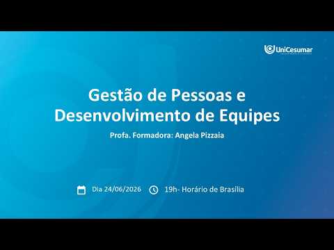 AULA 3  I GESTÃO DE PESSOAS I PROFª ANGELA PIZZAIA