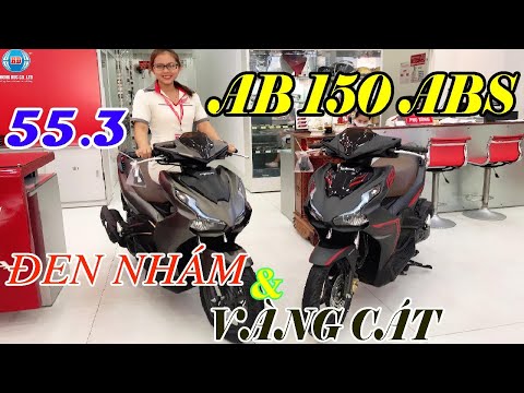 Xe Air Blade Màu Nâu Đất - Cập Nhật 2 Màu Mới AB 150 2020 Đen Nhám & Vàng Cát Và Trả Góp Hấp Dẫn Tại Hoda Hồng Đức 11