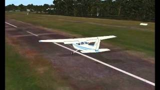 FSX - Cessna 172 - ORBX Australia - landing at Aeropelican - YPEC