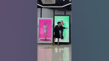 Avlink 75inch and 86inch Transparent holobox LCD digital signage touch screen China factory price