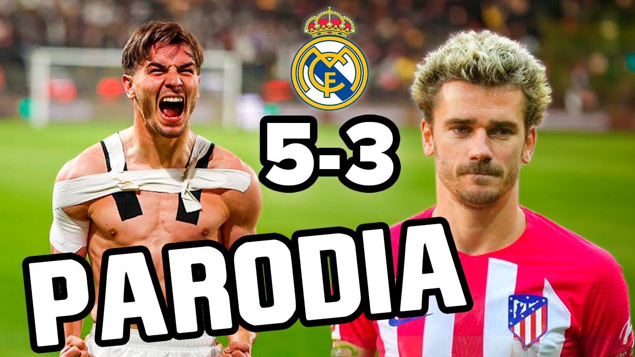 Canción Real Madrid vs Atletico Madrid 5-3 (Parodia YOUNG MIKO || BZRP Music Sessions #58)