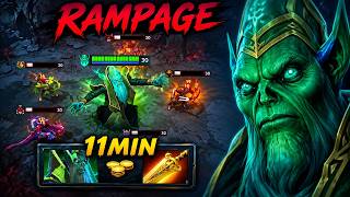 Insane 11Minutes Radiance Necrophos🔥🔥🔥37Kills Raidboss Builds Dota 2