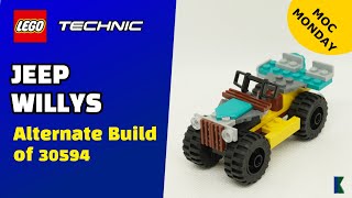 How To Build Jeep Willys Moc By Crazy8Ron Stop Motion 30594 Alternate