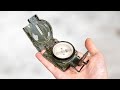 Beaten up U.S. Army lensatic compass restoration - Restoring militaria