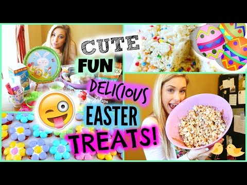 Delicious & Easy DIY Easter TREATS! 2015 ✿
