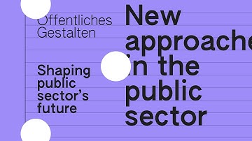 Introduction to the meetup: Öffentliches Gestalten – shaping public sector’s future