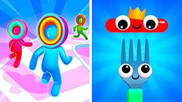 Layer Man 3D VS Fork N Sausage - Gameplay Walkthrough (Android,iOS) NEW UPDATE Ep 5