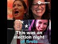An Election Night of Firsts