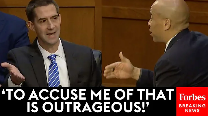 JUST IN: Tom Cotton And Cory Booker Spar During Ju...