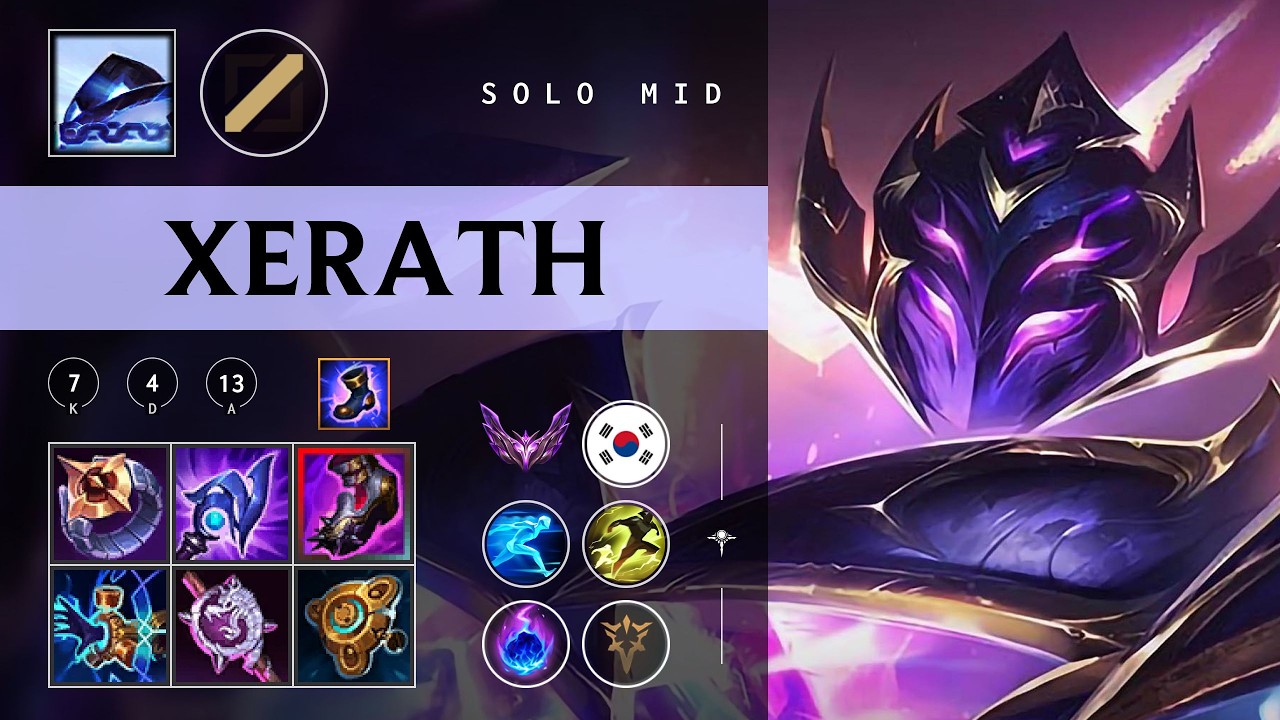 Xerath Mid vs Ryze - KR Master Patch 26.03