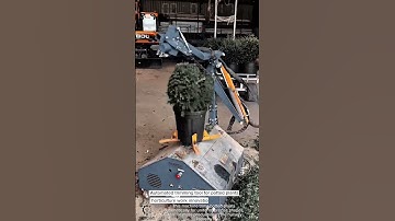 Automated trimming tool for potted plants, horticulture work innovation