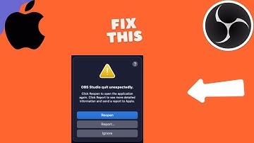 How to fix “OBS quit unexpectedly” on Mac