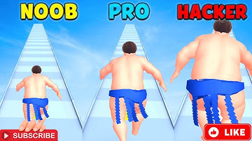 NOOB vs PRO vs HACKER In Sumo Fight 3D #sumofight3d#games #mrgames