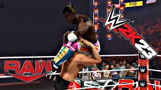 WWE 2K23 - Kofi Kingston vs Gunther Full Match on Monday Night Raw Hindi (WWE 2K23 Gameplay)