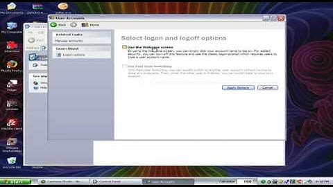 How to disable the welcome screen in Windows