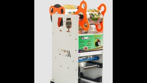 Hướng Dẫn Cách Lắp Máy Đóng Nắp Ly ETON D1 | Cách Lắp Cuộn Màng Keo Máy Dập Nắp Ly ET D1| MrThuc.Com