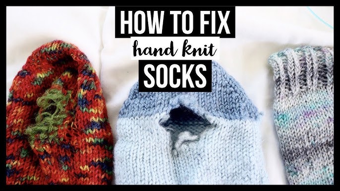 How to Fix a Small Hole in a Knit – Glorious Mending