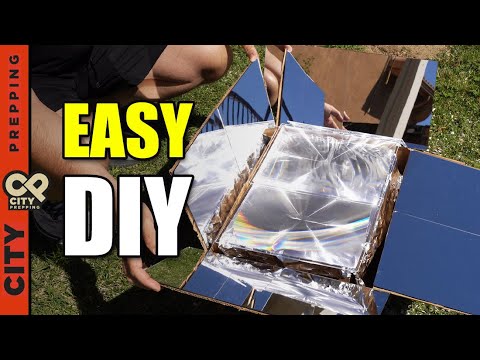 How to Build a Solar Cooker (For Cheap)