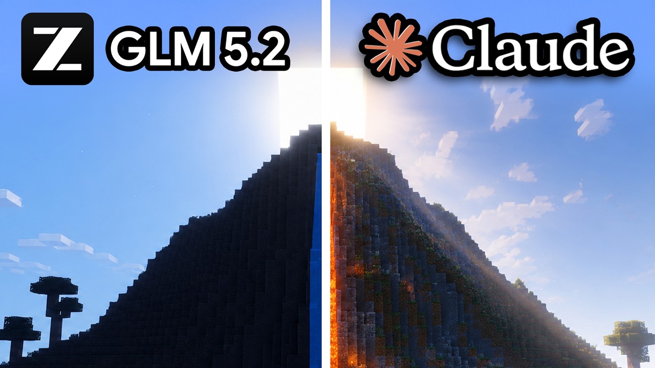 GLM 5.2 vs Claude Build Minecraft Packs From Scratch