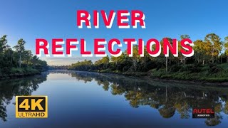 AMAZING BRISBANE RIVER REFLECTIONS - Australia 4K