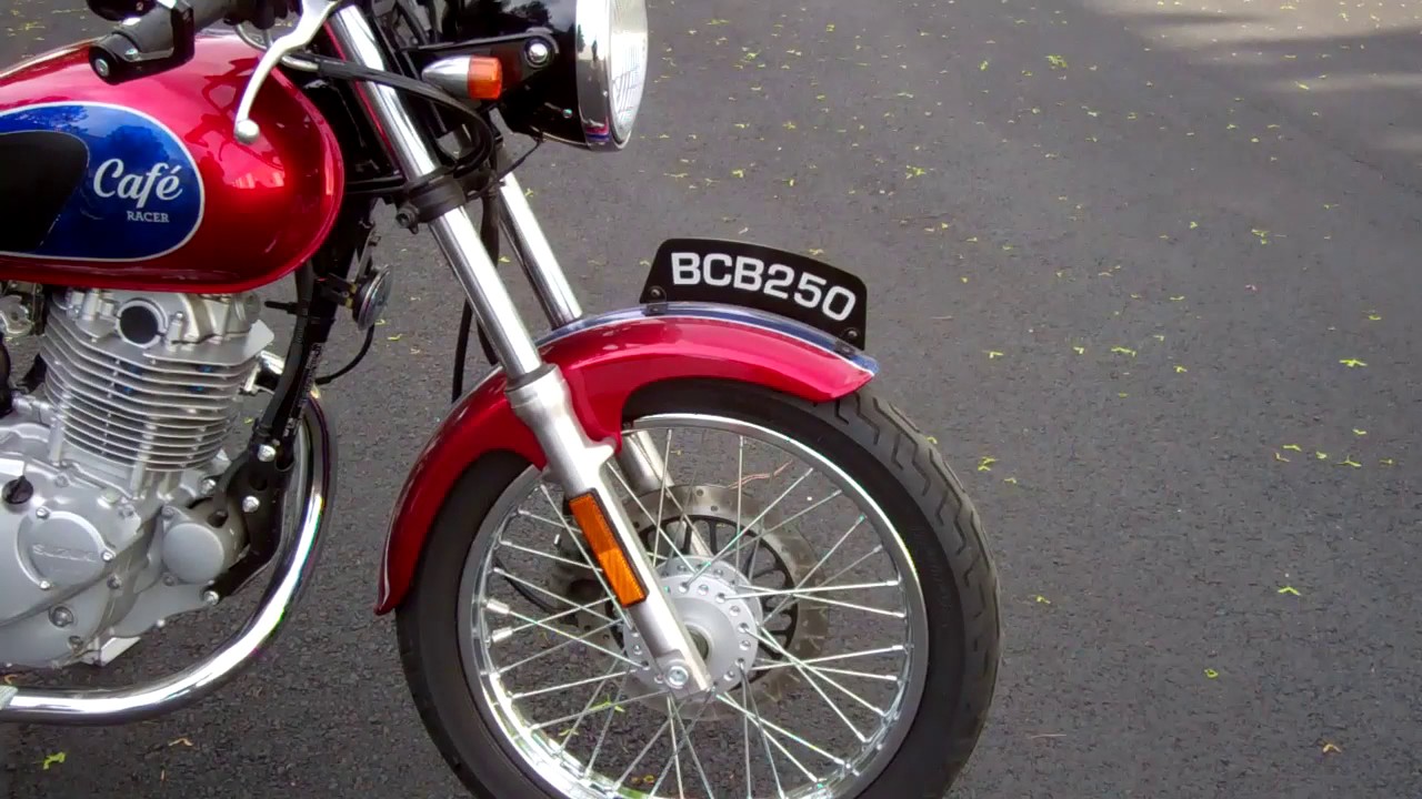 Suzuki TU250X Cafe Racer Kits - YouTube