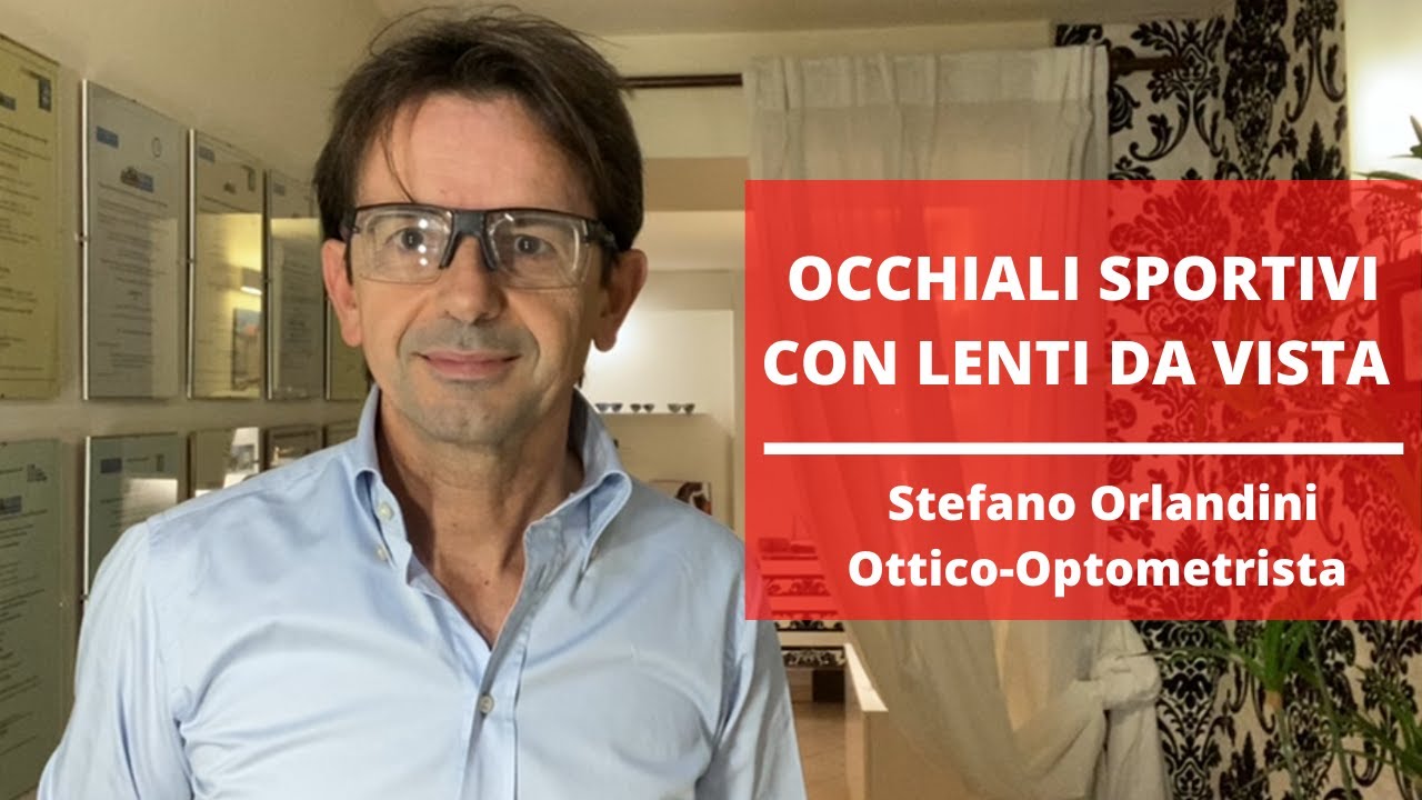 Occhiali sportivi con lenti da vista
