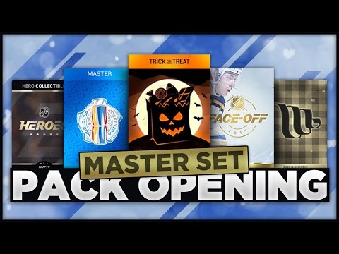 NHL17 - Master Set Pack Opening!