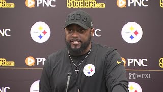 Steelers coach Mike Tomlin holds weekly news conference 19