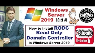 How to Install RODC in Windows Server 2019, Part-1, Video No. 21