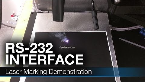 InstaMark® integration as a subsystem by RS232 Interface Hyperterminal data transfer Demo 2015