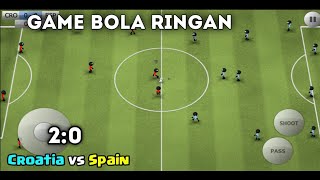 StickMan Soccer - Classic | Croatia vs Spain | Game Bola Ringan screenshot 1