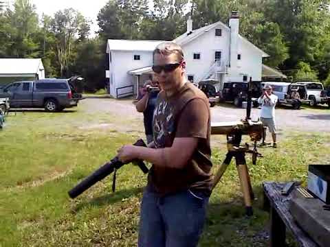 30 rounds from a MAC-10 with a suppressor