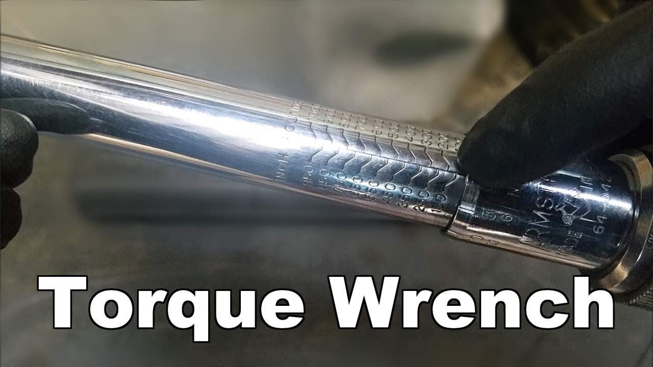 How To Use A Torque Wrench (Foot Pound, Inch Pound, Digital Torque Wrench)  - Youtube