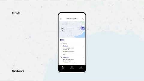 How to use the Uber Freight app during deliveries