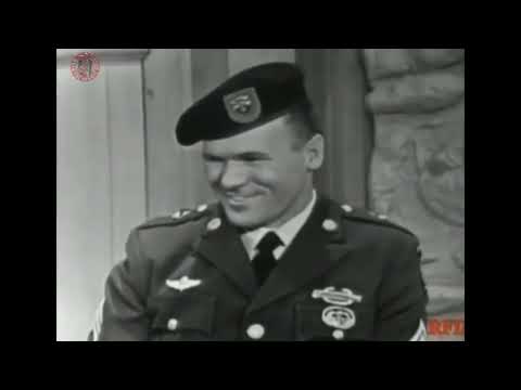SSgt  Barry Sadler Interview 1966 (Sings his Hit \