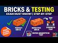 Master Bricks & Testing | Step by Step In 10 Mins