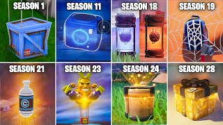 Evolution of All Loot Containers in Fortnite (Chapter 1 Season 1 - Chapter 5 Season 1)