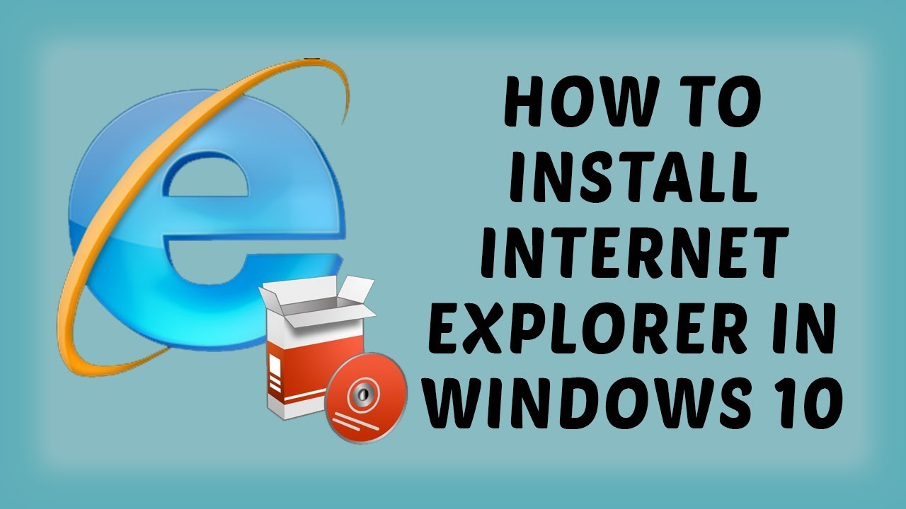 How To Install Internet Explorer In Windows 10 | Internet Explorer Tutorial In Hindi | DR technology