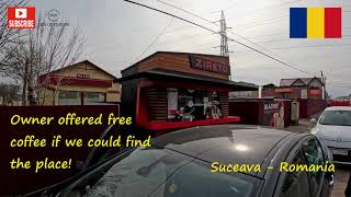 Hunting for FREE COFFEE! - The Red Coffee Shop - Suceava - #Romania