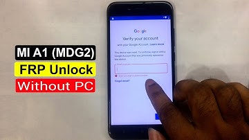 Xiaomi MI A1 FRP Bypass/Xiaomi MI A1 (MDG2) Google Account Unlock /No Sim Card Mathod without pc |