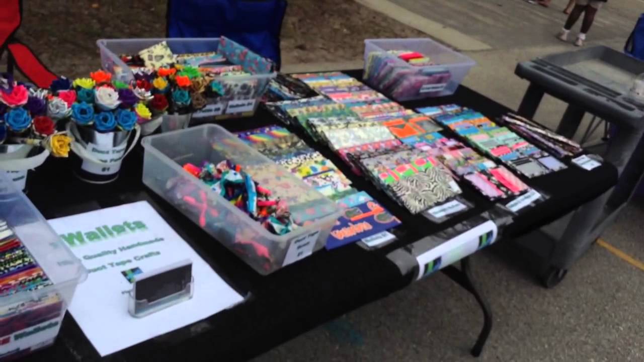 setup at my fall festival craft fair 2013 youtube