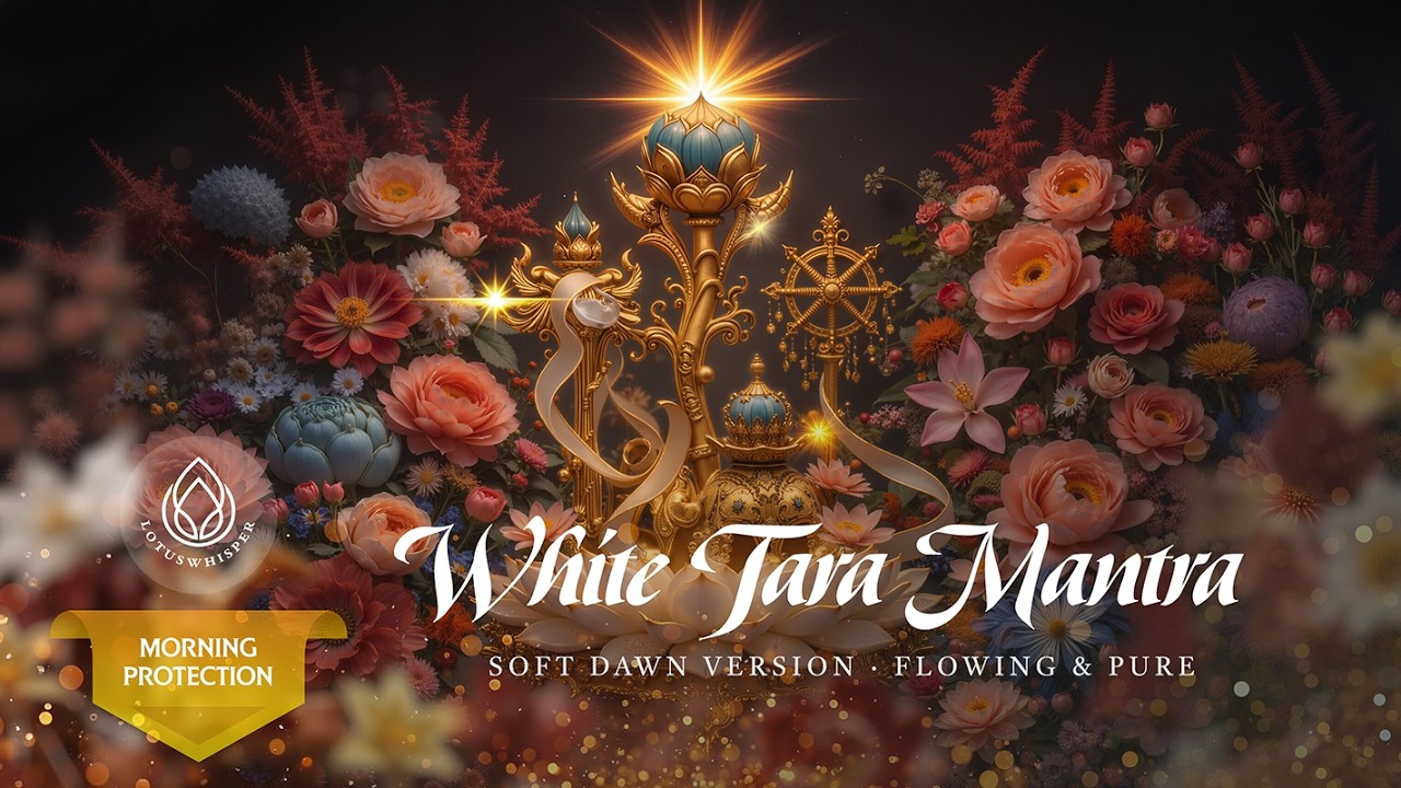 Morning Healing With White Tara's Divine Energy #music #meditation #mantra