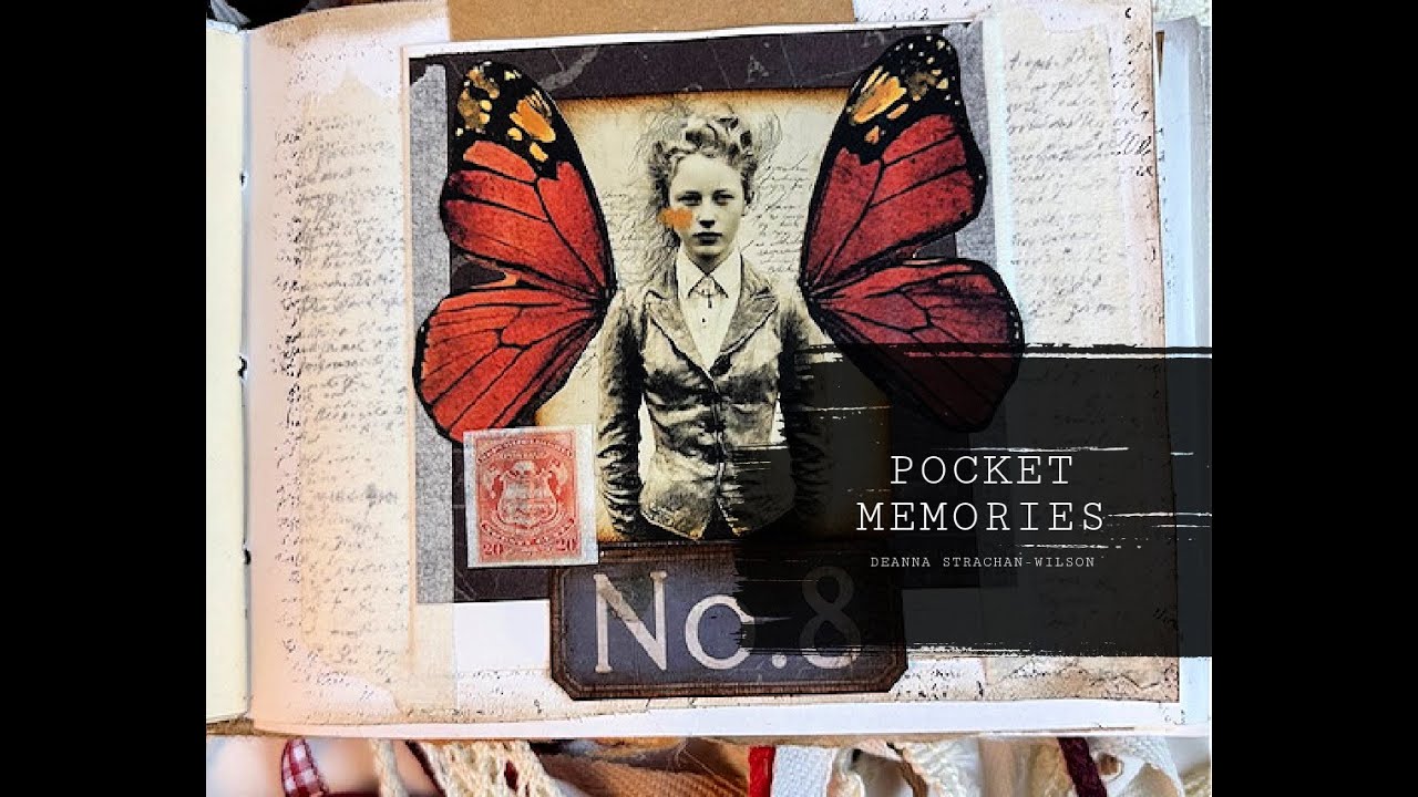 Pocket Memories - Create a Pocketed Collage Page with Me.