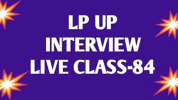 Lp/Up Interview Class 84 #keralapsctips by Shahul