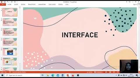 Interface - sistem informasi perpustakaan