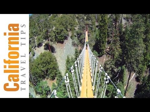 Sky Bridge - Zip Lines at Pacific Crest - Wrightwood | California Travel Tips