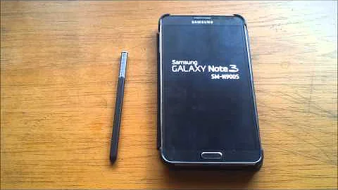 Samsung Galaxy Note 3 Boot Up