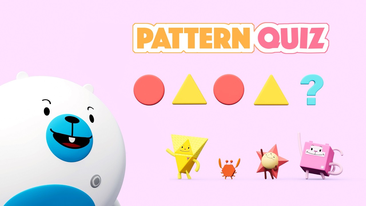 Shape Pattern Games for Kids 🎵 Fun Preschool Games & Songs | Fun ...