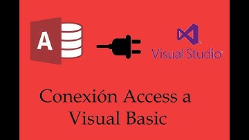 ¿Cómo conectar una base de datos Access a Una aplicacion Visual Basic?